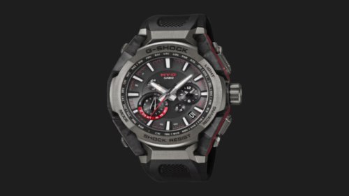 Kolaborasi Desainer dan AI Hadirkan Struktur Dual Core Guard Terbaru, Tampak depan jam tangan C&zwnj;asio G-Shock MTG-B4000B-1A dengan aksen merah di dial, Tough Solar dan Bluetooth Jaga Arloji Tetap Akurat, Sudut samping C&zwnj;asio G-Shock MTG-B4000B-1A perlihatkan bezel baja berlapis ion hitam, Ketersediaan Terbatas dan Potensi Masuk Pasar Indonesia, Racik Ketangguhan G-Shock MTG-B4000B-1A, Casio Pakai Bantuan AI