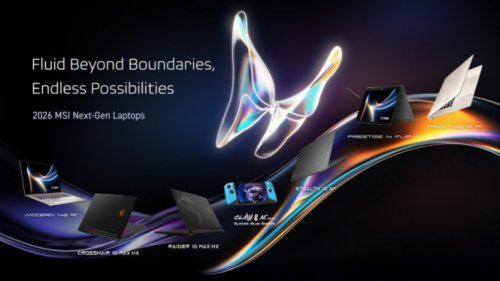 MSI Rilis Laptop Gaming &amp; Produktivitas Baru di CES 2026