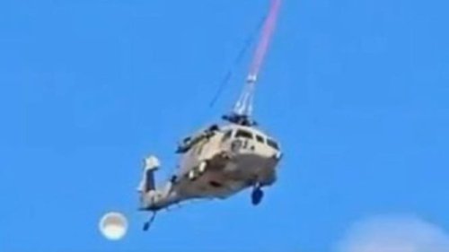 Detik-Detik Helikopter Militer Black Hawk Israel Jatuh Saat Dievakuasi di Bethlehem