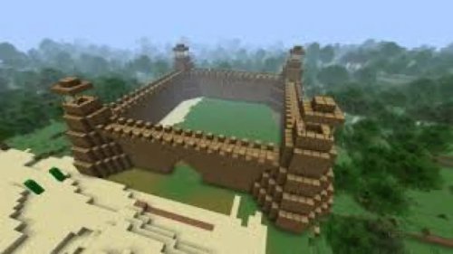 Cara Membangun Benteng Besar dan Kuat di Minecraft Bedrock 2026