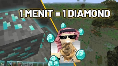 Cara Dapat Diamond Banyak Tanpa Ribet di Minecraft Terbaru