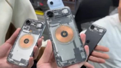 Modifikasi iPhone Air: Punggung Transparan &amp; Slot SIM Fisik!