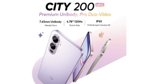 Itel City 200 Resmi di Indonesia, HP Baterai 5.200 mAh Harga Rp1,3 Juta!