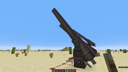 Cara Membuat Meriam Raksasa di Minecraft, Auto Hancur Benteng Lawan