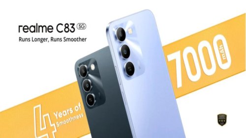Realme C83 5G Meluncur, Bawa Layar 144Hz dan Baterai 7000mAh di Harga Terjangkau