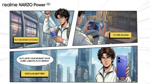 Realme Narzo Power 5G Rilis 5 Maret, Baterai 10.001mAh &amp; Desain Mirip P4 Power!