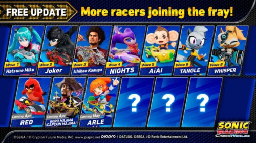Sonic Racing: CrossWorlds Tambah Joker &amp; Demo Gratis 19 Maret