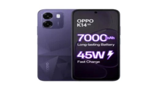 OPPO K14 5G Resmi Meluncur: Baterai Monster &amp; Body Tangguh