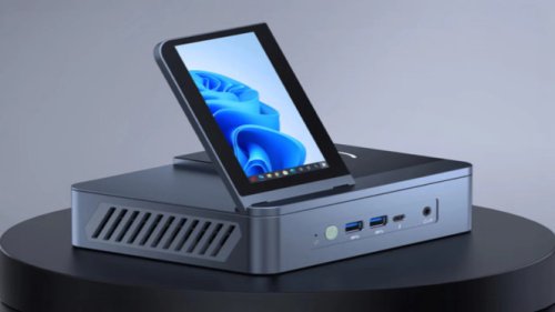 ViewDock Gen2: Mini PC Ryzen Canggih dengan Layar &amp; Qi Charging