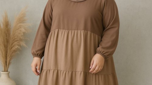 Anti Gerah! Bahan Gamis Nyaman untuk Wanita Bertubuh Besar
