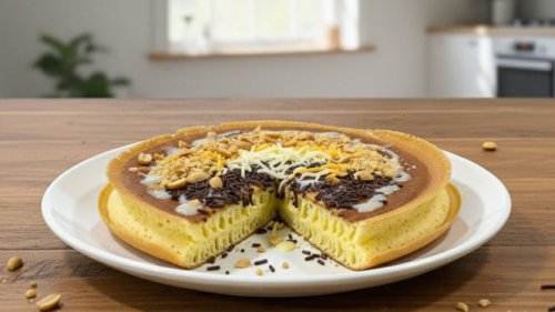 Roti Isi Krim Martabak Manis, Perpaduan Gurih dan Manis yang Bikin Ketagihan!