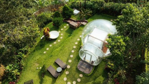 Sensasi Menginap dalam Gelembung Transparan di Bubble Hotel Bali, Pemandangannya Juara!