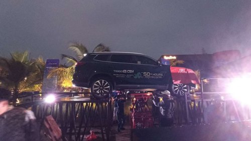 Baterai Chery Tiggo 8 CSH Tetap Berfungsi Meski Direndam Air Laut