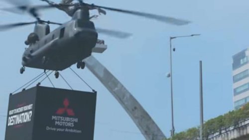 Mitsubishi Pajang Mystery Box di Sejumlah Tempat di Jakarta