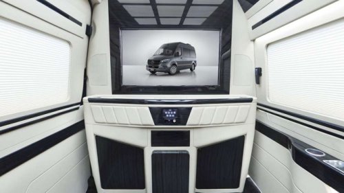 Mercedes-Benz Sprinter Kena Sentuhan BAV, Bak Pesawat Jet Pribadi