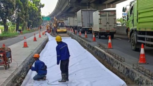 Tol Jakarta Cikampek Diperbaiki, Contraflow Siap Diberlakukan