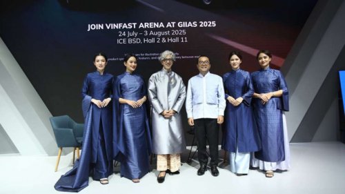 Vinfast Masukan Unsur Budaya Nusantara di GIIAS 2025