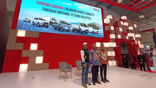 Mudahkan Ekspor, Isuzu Sambut Proving Ground Kemenhub di Bekasi