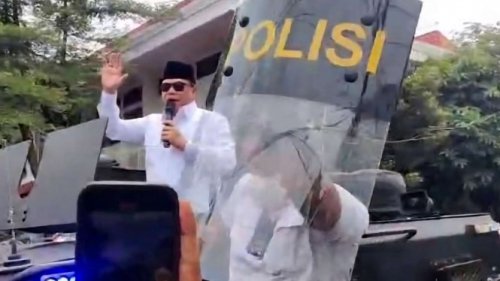 Ini Rantis yang Ditumpangi Bupati Pati saat Ditimpuki Pendemo