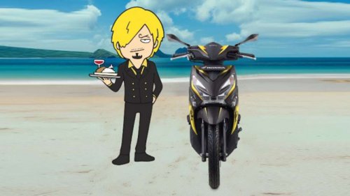 Honda Beat One Piece Edisi Sanji Diperkenalkan, Jadi Unit Terakhir