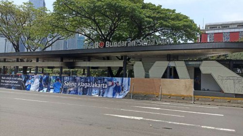 Nilai Kerusakan Halte Transjakarta Capai Puluhan Miliar