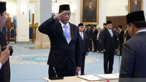 Ketika Menkeu Purbaya Yudhi Tampil Gagah dengan Motor Patwal