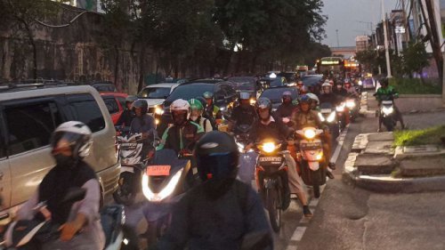 Galian Mulai Rampung, Kemacetan di TB Simatupang Mulai Berkurang