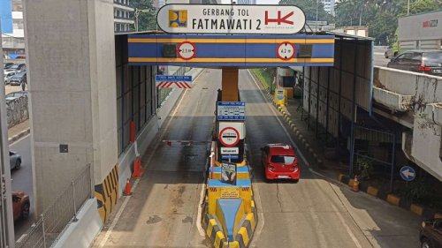 Penambahan Jalur di GT Fatmawati 2 Diteruskan Hingga Akhir Oktober