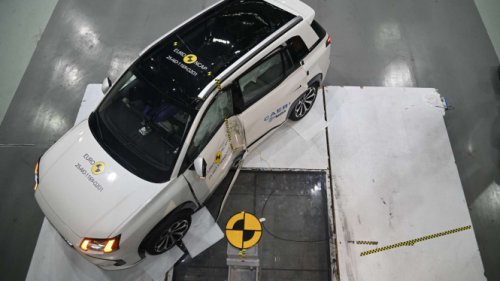 Tes Tabrak Aion V Setir Kiri, Bintang Lima dari Euro NCAP