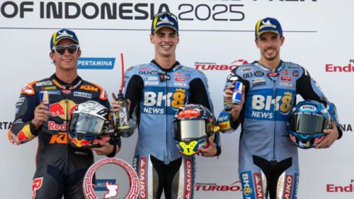 Fermin Aldeguer Cetak Kemenangan Manis di MotoGP Mandalika 2025