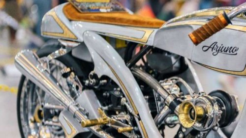 Intip Modif Honda Stylo 160 Konsep Neo Broadtracker