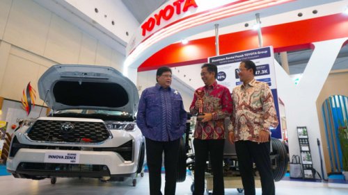 Pemerintah Beri Penghargaan ke Toyota, Apresiasi 3 Juta Ekspor