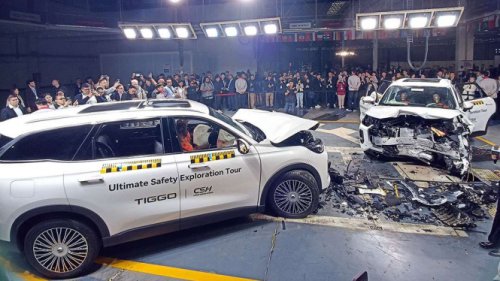 Chery Group Perlihatkan Proses Crash Test yang Mereka Lakukan