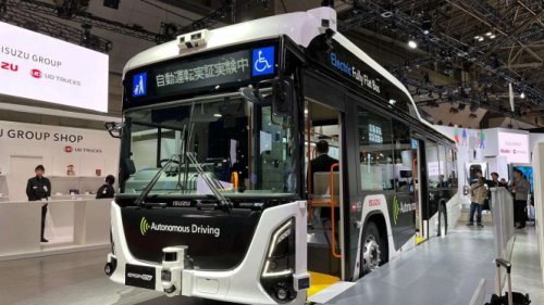 Isuzu Mulai Uji Coba Erga EV Otonom, Diperkenalkan 2027