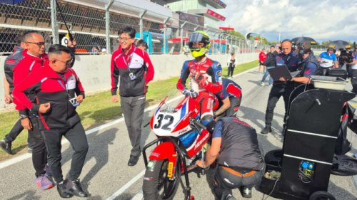 Start ke-24, Kiandra Ramadhipa Jadi Jawara di ETC Catalunya