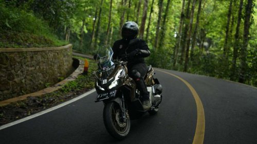 Jelajah Jawa Barat Pakai Honda ADV 160 Roadsync Menuju HBD 2025