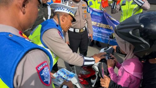 Jumlah Kecelakaan di Jakarta Saat Operasi Zebra 2025 Turun