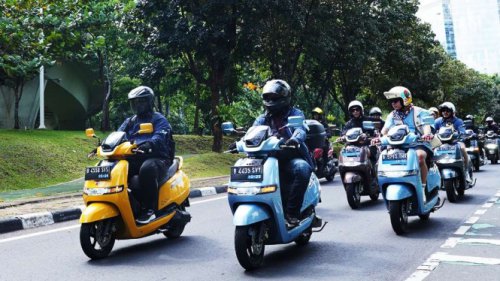 TVS iQube Membelah Jakarta Buktikan Kualitas, Ada Insentif