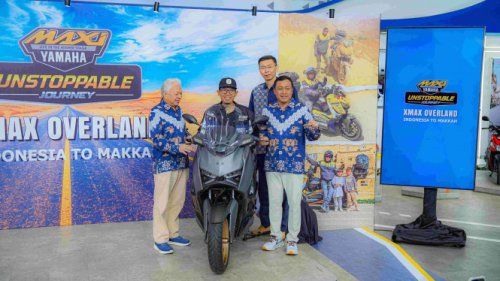 Cerita Biker Indonesia Umrah ke Mekah Pakai Yamaha Xmax 250