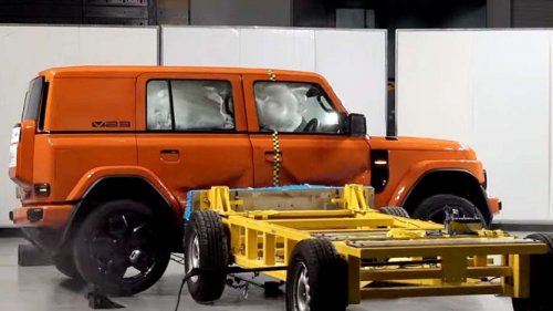 iCar V23 Peroleh Nilai Sempurna Tes Tabrak ASEAN NCAP