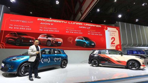 GAC AION Menggebrak di IIMS 2026, Banting Harga Puluhan Juta