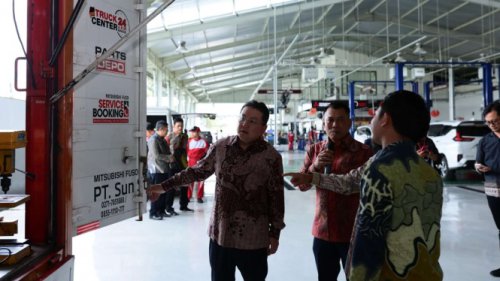 Mitsubishi Fuso Lanjutkan Ekspansi, Resmikan Diler di Sukoharjo