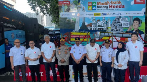 Honda Fasilitasi Ribuan Masyarakat Pulang ke Kampung Halaman