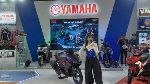Yamaha AEROX ALPHA Hadirkan Warna dan Grafis Terbaru