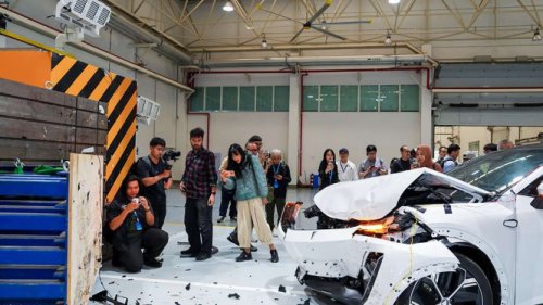 Fasilitas Uji Tabrak Changan di Chongqing Bernilai Ratusan Miliar
