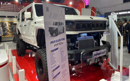 Mobil Listrik Maung MV3 Pandu, Kendaraan Presiden Prabowo yang Senyap dan Futuristis