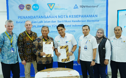 Kolaborasi T&Uuml;V Rheinland dan BPLJSKB, Sinergi Baru Tingkatkan Sertifikasi Keselamatan Otomotif Nasional