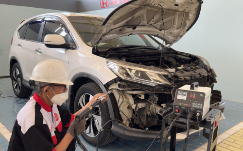 Honda Tunas Jaya Magelang Hadirkan Fasilitas Bodi dan Cat