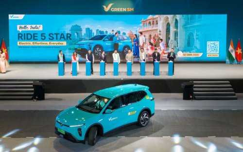 Dapat Sorotan di Indonesia, Taksi Green SM Kini Buka di India, Pakai VinFast MPV 7
