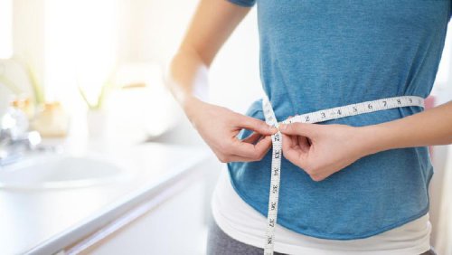 Ilustrasi diet atau perut buncit